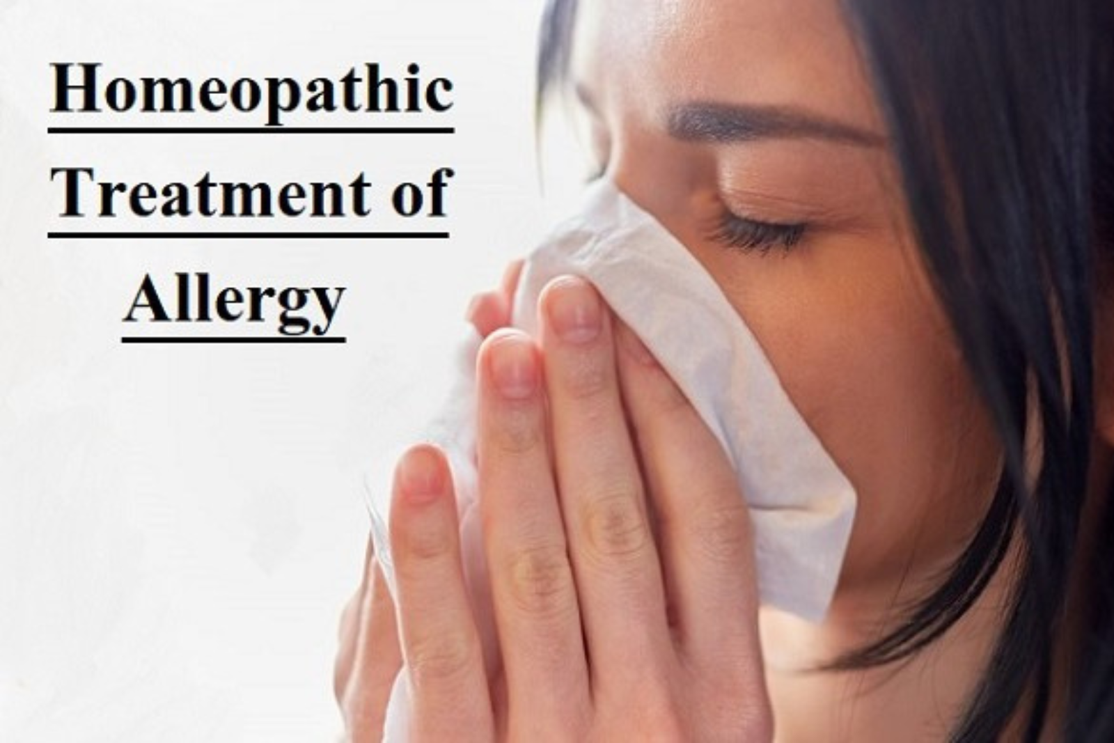 Homoeopathy for Seasonal Allergies: Natural Remedies to Relieve Symptoms
